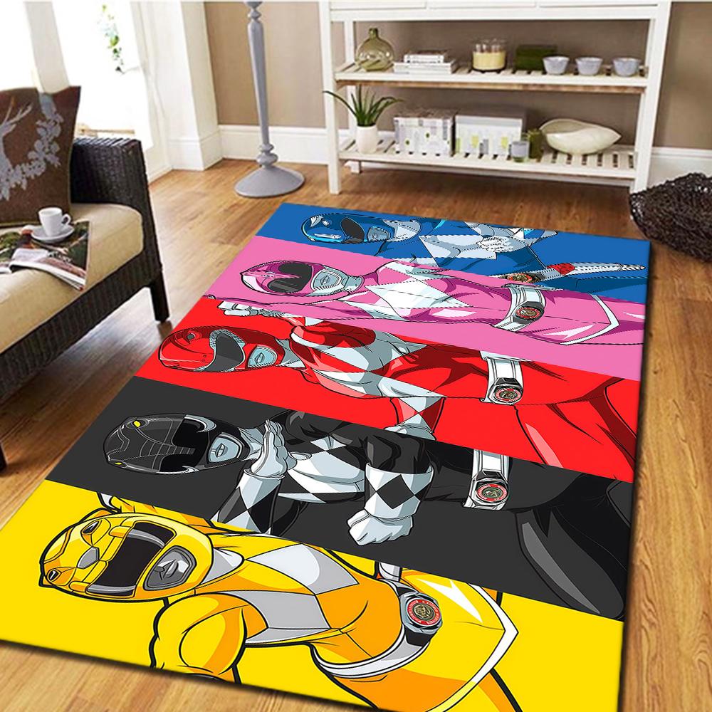 

Super Sentai Carpet for Living Room, Digital Print Floor Mat, Cool Movie Bedroom Rug, Mat -HYQ99 60x90cm