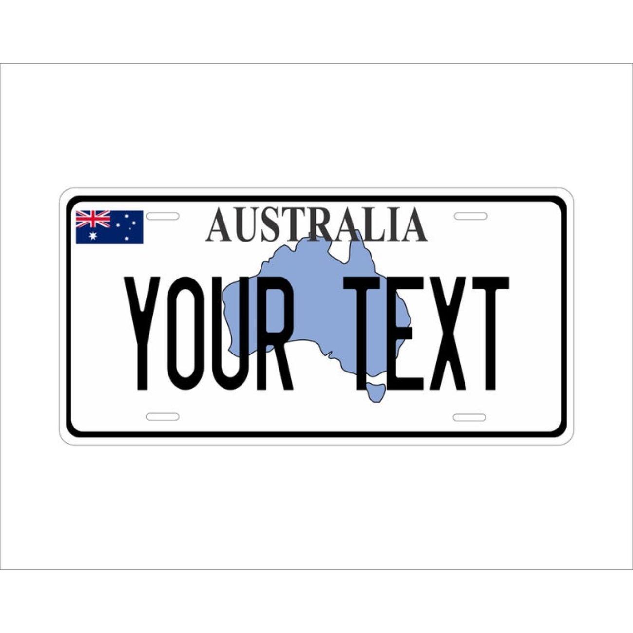 

Personalized Alaska License Plate Metal Sign Home Wall Decor Retro Tin Plate білий