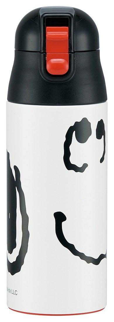 

Skater 360ml Stainless Steel Mug Bottle with Snoopy Insulated for Hot and Cold Drinks Face, SDPC4,
