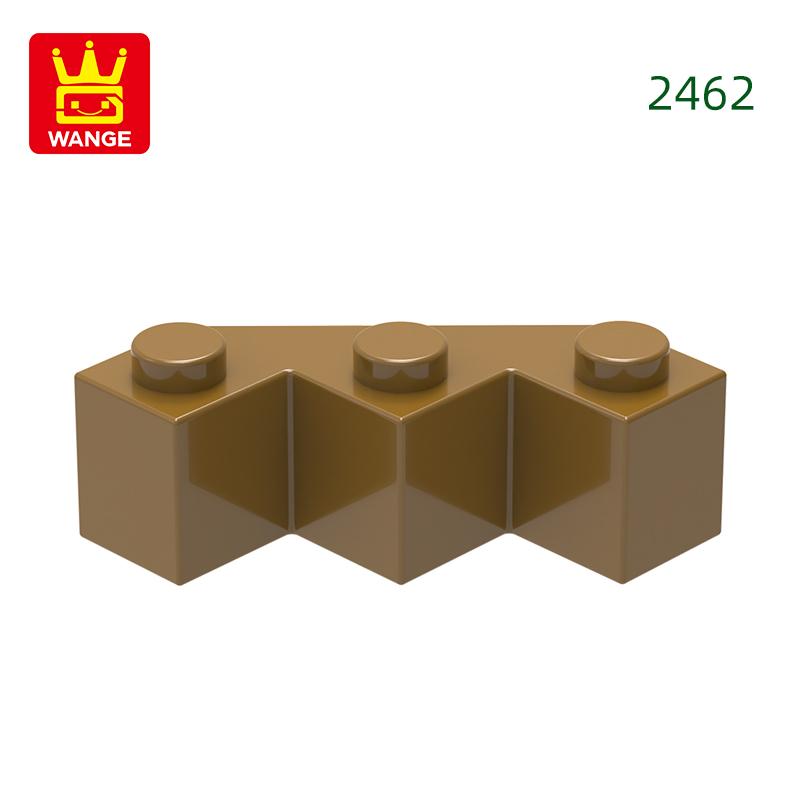 Non-Toxic 64Pcs/Lot 2462 Oblique 3 Holes Building Blocks Moc Accessories Compatible With Brick Children Toys Gift Box