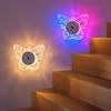Butterfly Wall Lamp Night Light Human Body Sensing Wiring-Free Magnetic Base Special Dimming