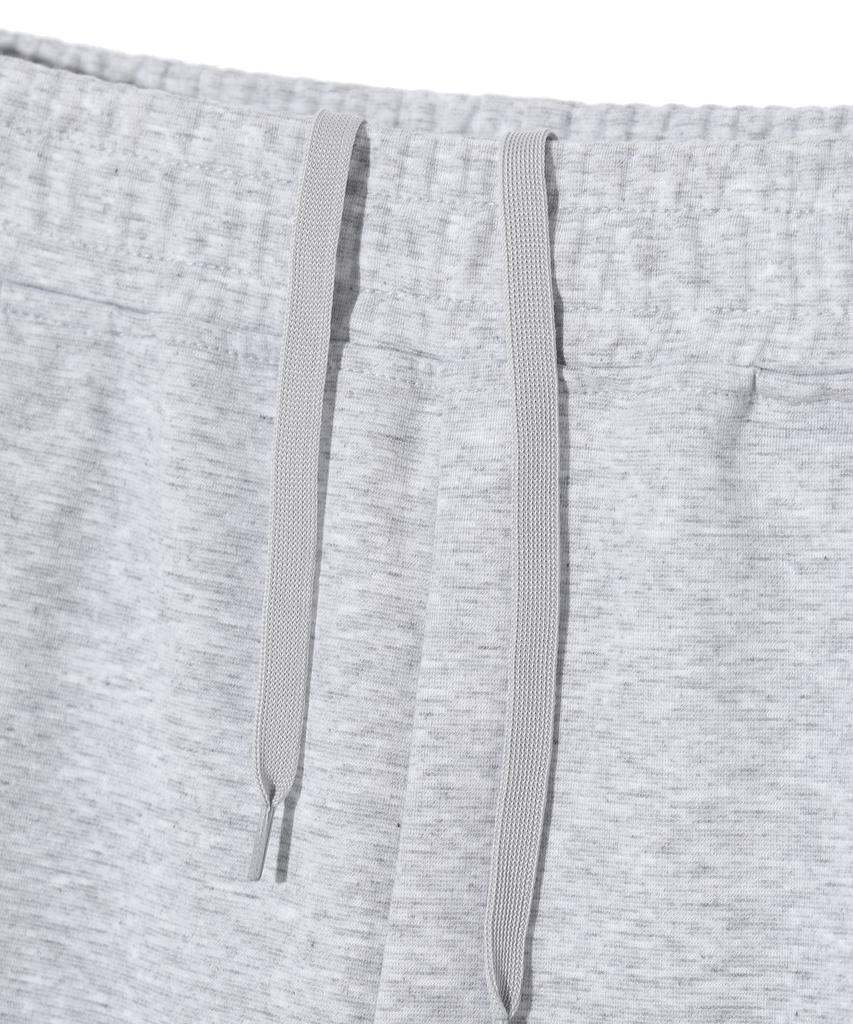 RAYFIKERS One-Pleat Wicked Smile Sweat Shorts Melange Grey (Mp7Pu489-097)
