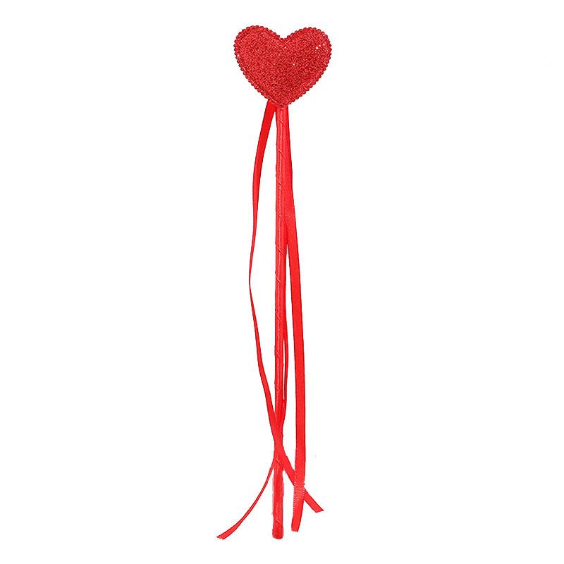 Valentine's Day Red Heart Headband Hair Clip - Wedding & Party Photo Prop