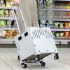 Lightweight Foldable Pet Stroller For Medium Small Dogs Cats Teddy Corgi Outdoor Walking Trolley