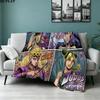 1pz Coperta in Flanella con Fantasia di Jojo's Bizarre Adventure Adatta a Tutte le Stagioni per Arredamento Casa Calore e Comfort Regali Regalo Festivo