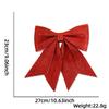 Pearl Stylish Cotton Glitter Bow Ornaments Ideal For Holiday Decor And Diy Projects Craft