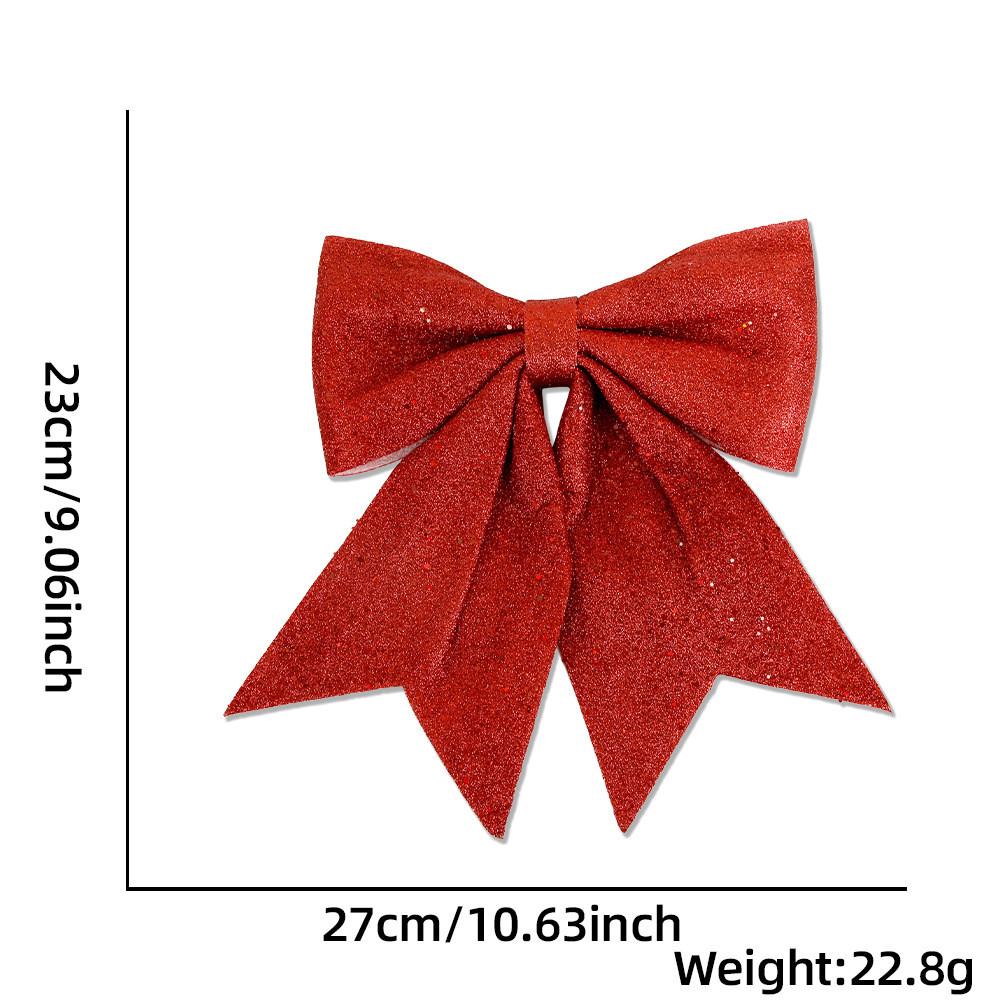 Pearl Stylish Cotton Glitter Bow Ornaments Ideal For Holiday Decor And Diy Projects Craft