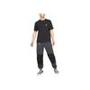 Nike Logo Print Crew Neck Straight Fit Short Sleeve T-Shirt Men Tops Black DC5356-010