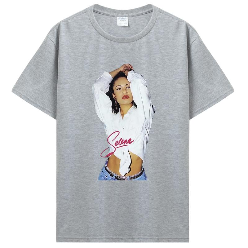 New Rare Selena Quintanilla T Shirt Top Black Usasz Limmited Edition Unisex Cotton Tees Tops Anime Harajuku Streetwear