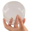 Durable Fresh Salad Bowl Bamboo Cover Airtight Snack Bin Elegant Glass Container  Home