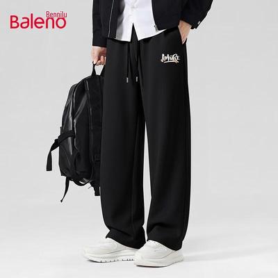 Baleno Herren Amerikanischer Trend Lockere Gerade Freizeit-Hose