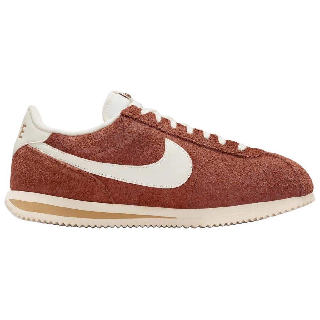 Nike Cortez Se Suede Dark Russet Flax Muslin Sail Sneakers HF3142-200