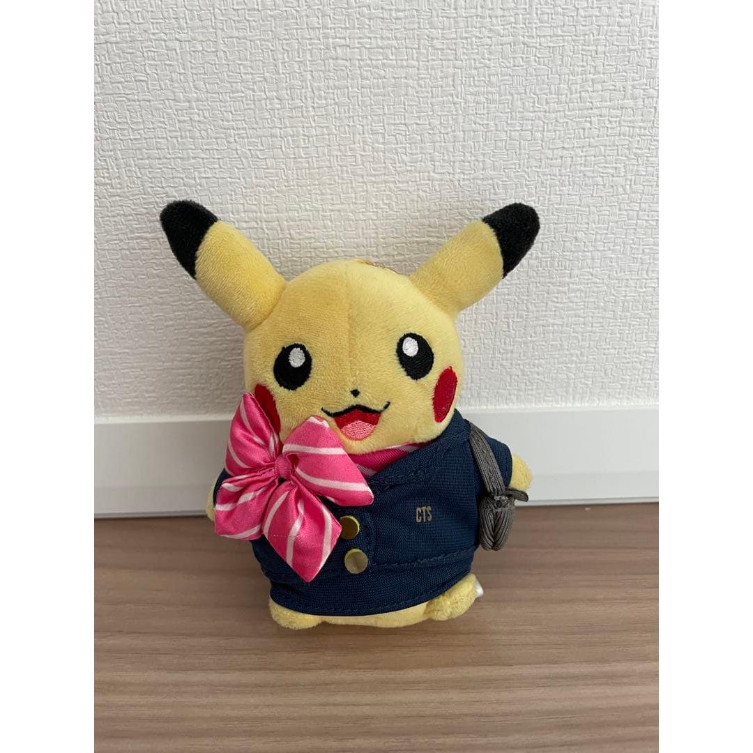 Airport Limited Pikachu Plush CTS Uniform Pokemon New Chitose Airport CA