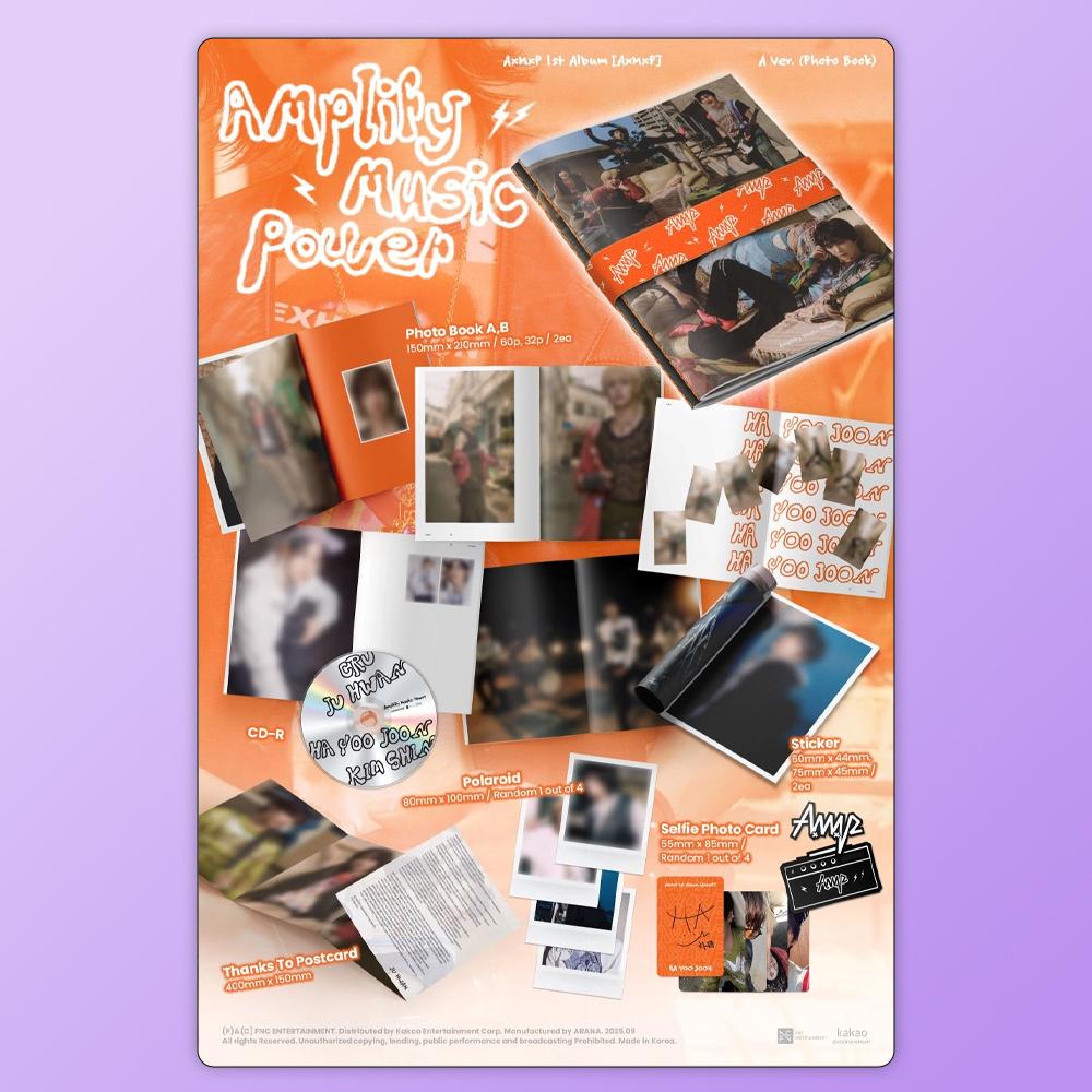 (PRE-ORDER) AxMxP - 1st Album AxMxP (A Ver.)