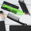 2 Pack Wide Tooth Comb, Hair Combs, Large Tooth Detangling Comb for Women Wet Curly Hair, Styling (Black/Pink)