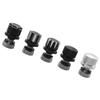 Rear Fender Seat Bolt Tab Screw Nut Knob Cover For Harley Davidson Sportster XL Dyna Bob Softail Fat Boy Touring Glide CVO
