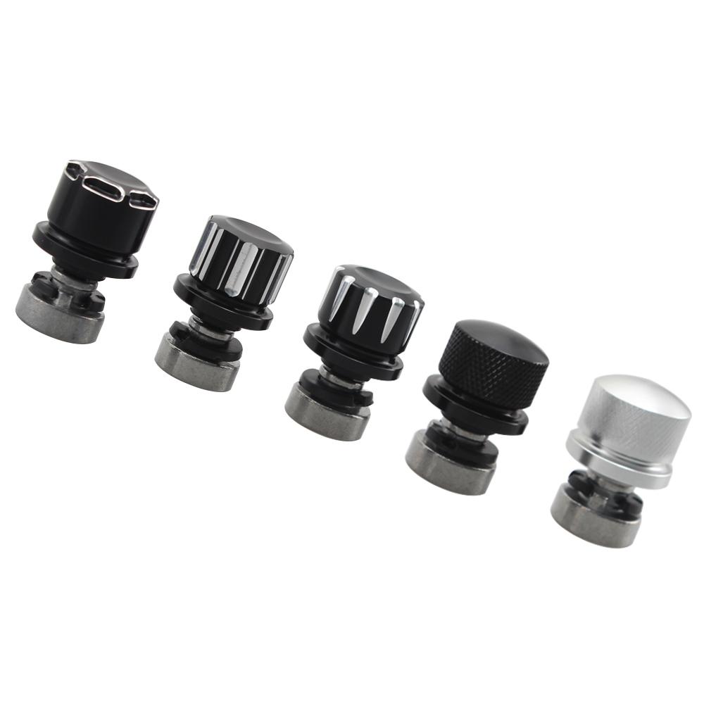Rear Fender Seat Bolt Tab Screw Nut Knob Cover For Harley Davidson Sportster XL Dyna Bob Softail Fat Boy Touring Glide CVO
