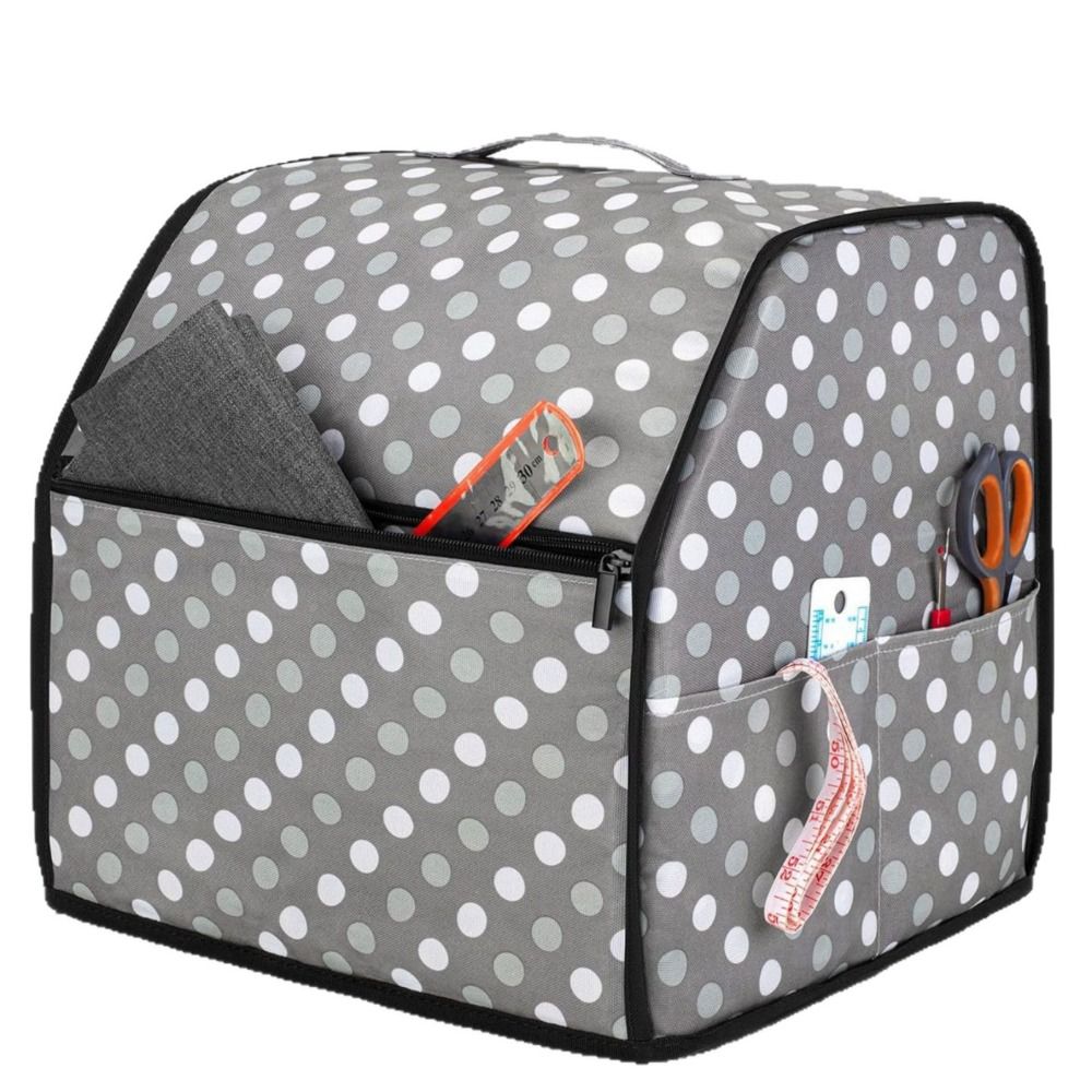 Dustproof Overlock Machine Protective Cover Protective Case for Singer/Brother Home Sewing