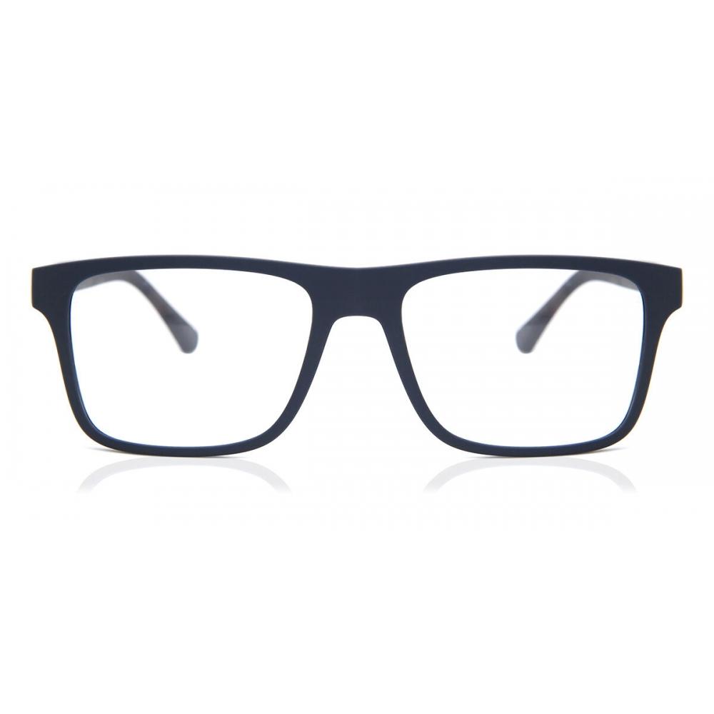 

Emporio Armani Men Eyeglasses Ea4115 57591w Matte Dark Blue/54-18-145