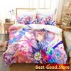 Fate Grand Order, Merlin Bedding Set Printed Bed Set With Pillowcase Duvet Cover Soft Single Double Queen Super King Size