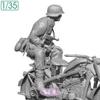 Solmodel WWII German KS750 Crew Rear Seat Soldier 3D Printer Kit MM882 1/35 2, (for Solmodel) (People)