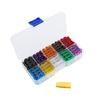 Car Fuse Assortment Set Profile Middle Size Blade Type Fuse Auto Car Truck 2-35A Fuse with Box Clip