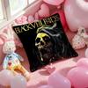 Black V-Veil B-Brides Band Cushion Cover Pattern Printed Pillowcase for Living Room Sofa Cushion Cover & Bedroom Decor