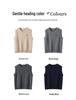 Autumn/Winter Heart Embroidery Cashmere Sleeveless Vest Pullover