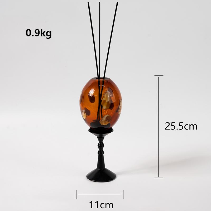 Vintage Figurines Glass Craft Figurines Living Room Decorations Miniatures Creative Ornaments Miniatures Indoor Accessories