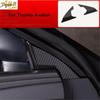 For Toyota Avalon -21 Carbon Fiber Front Window Triangle A Pillar Cover Trim