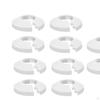 10Pcs Water Tube Covers Plumbing Cover for 17mm Diameter Easy to Install