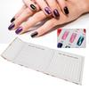 Professional 120Colors Nail Art Color Card Nail Polish Gel Color Display Book Manicure Tool 01#