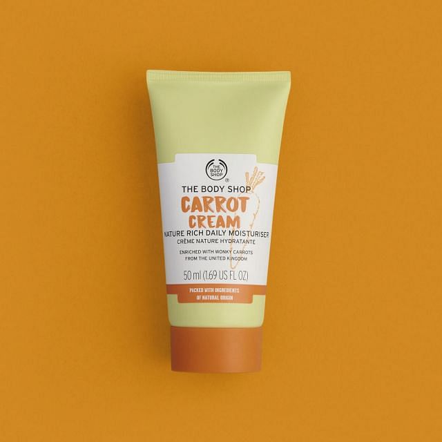 Carrot Cream Nature Rich Daily Moisturiser by The Body Shop for Unisex - 1.69 oz Moisturizer