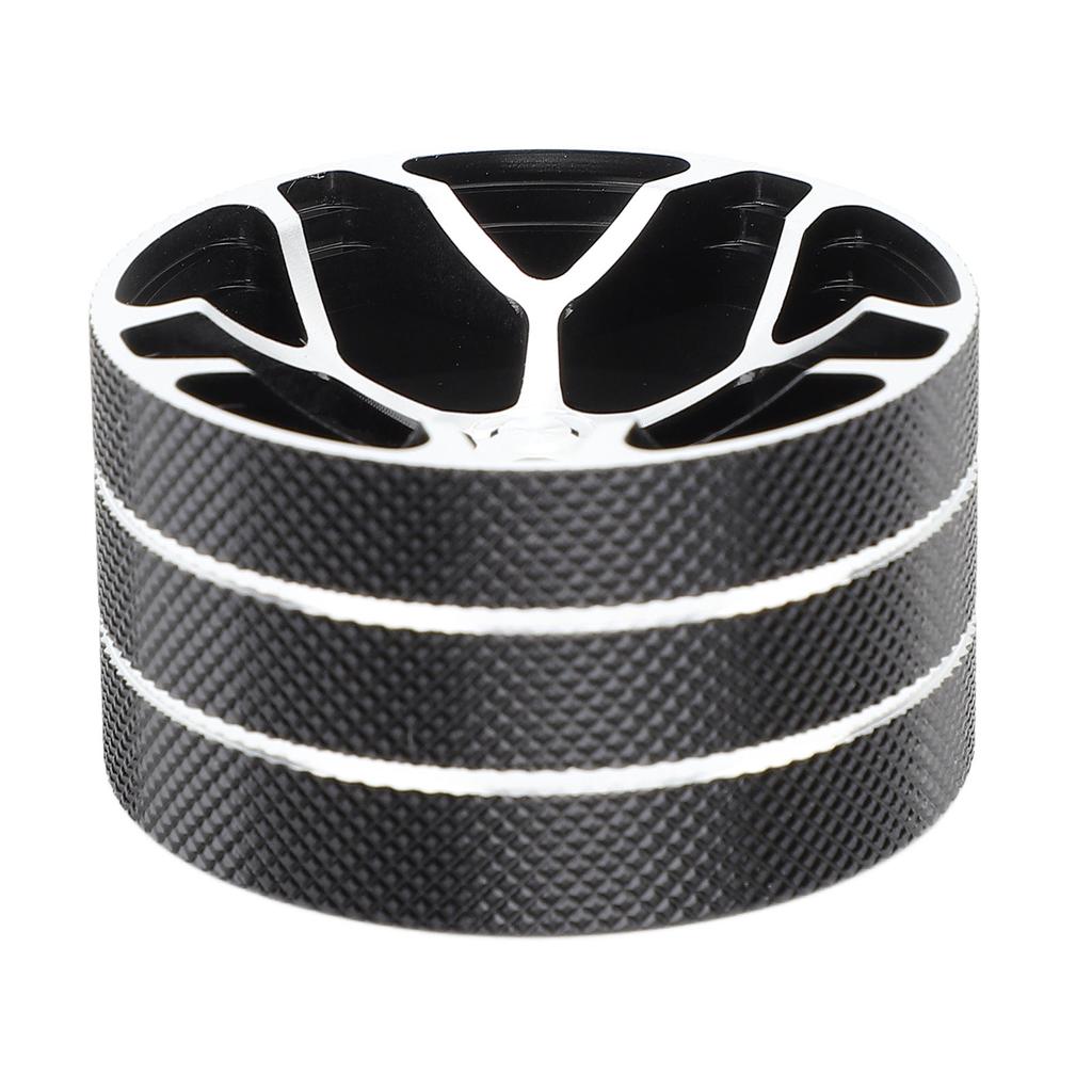 Transmitter Hand Wheel Metal Transmitter Steering Wheel for Futaba for Dumborc for RadioLink for Wfly Black