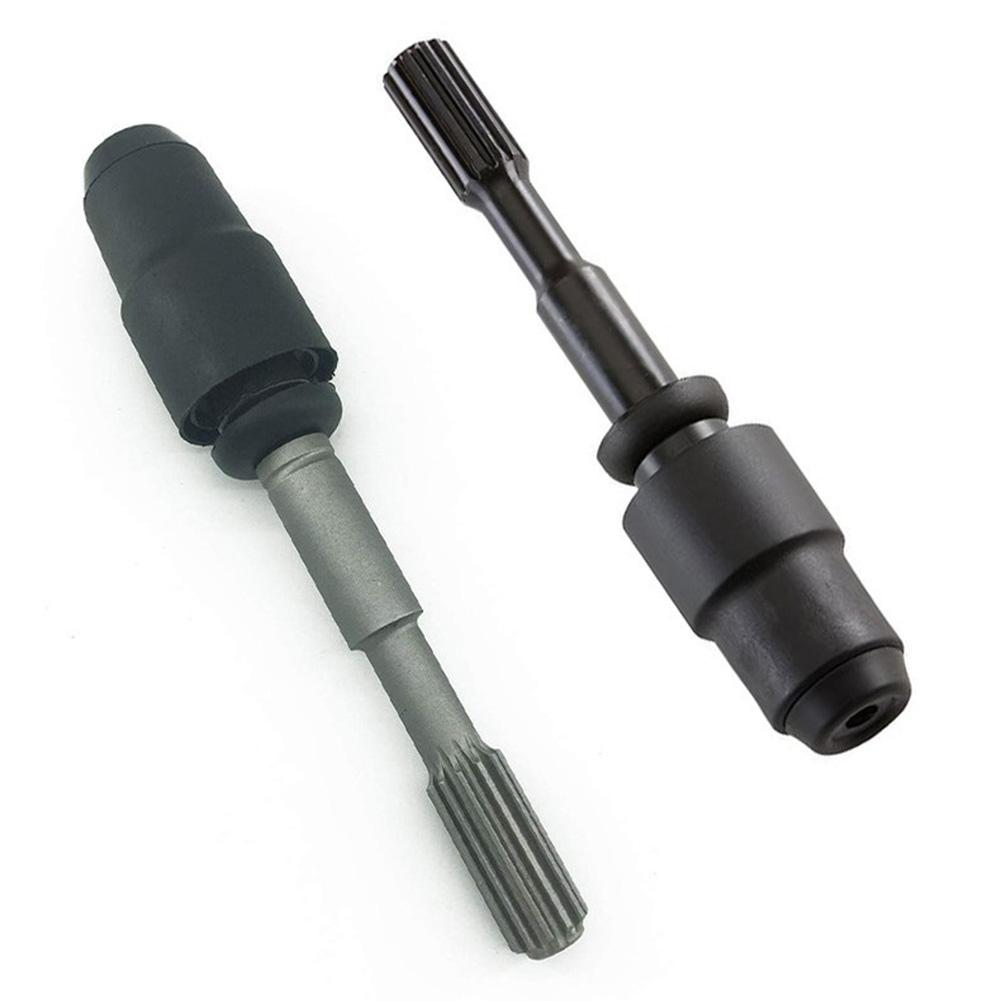 Adapter for SDS Plus For Rotary hammer for use with shank drill bits enhanced grip rubber sleeve 21.5cm length