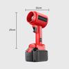 Lightweight ABS Electric Snow Blower With High Speed Function And Rechargeable Battery For Home Garden Use
