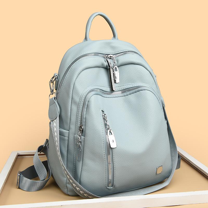 Large-capacity Double-shoulder Bag - Women's Versatile Travel Backpack with Multi-functional Single Shoulder Strap