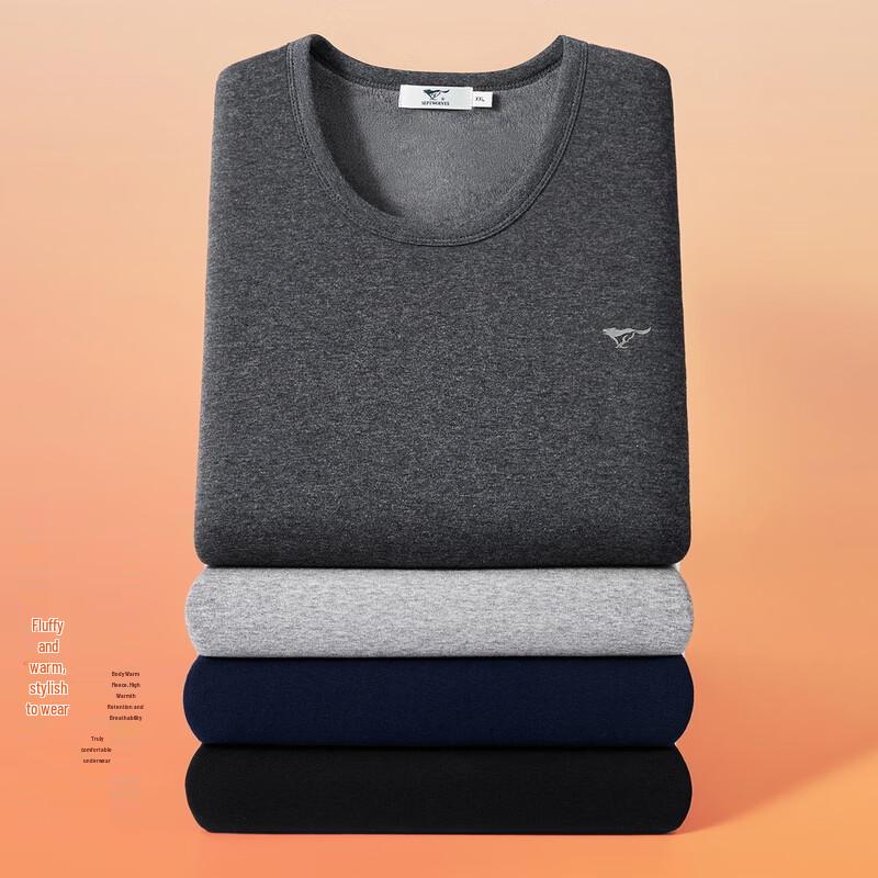 Septwolves Unisex Fleece-Lined Thermal Underwear Set