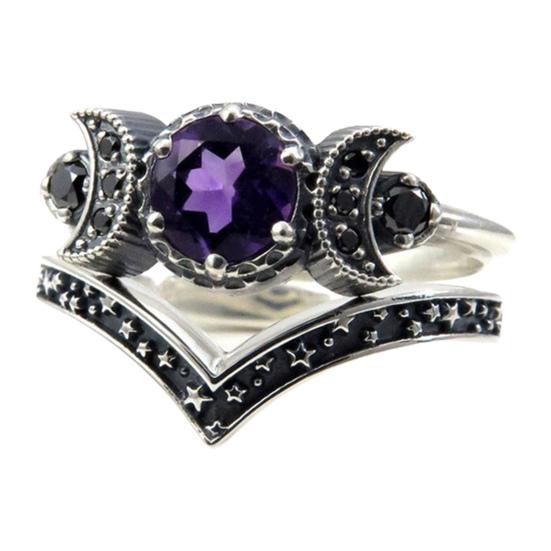 Terrific Finger Ring Hecate Style 2 Colors Smooth