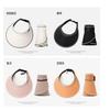 Women's UPF50+ Roll-Up Sun Visor Packable Sun Visor Summer Roll-Up Visor Wide Brim Roll-Up Sun Visor