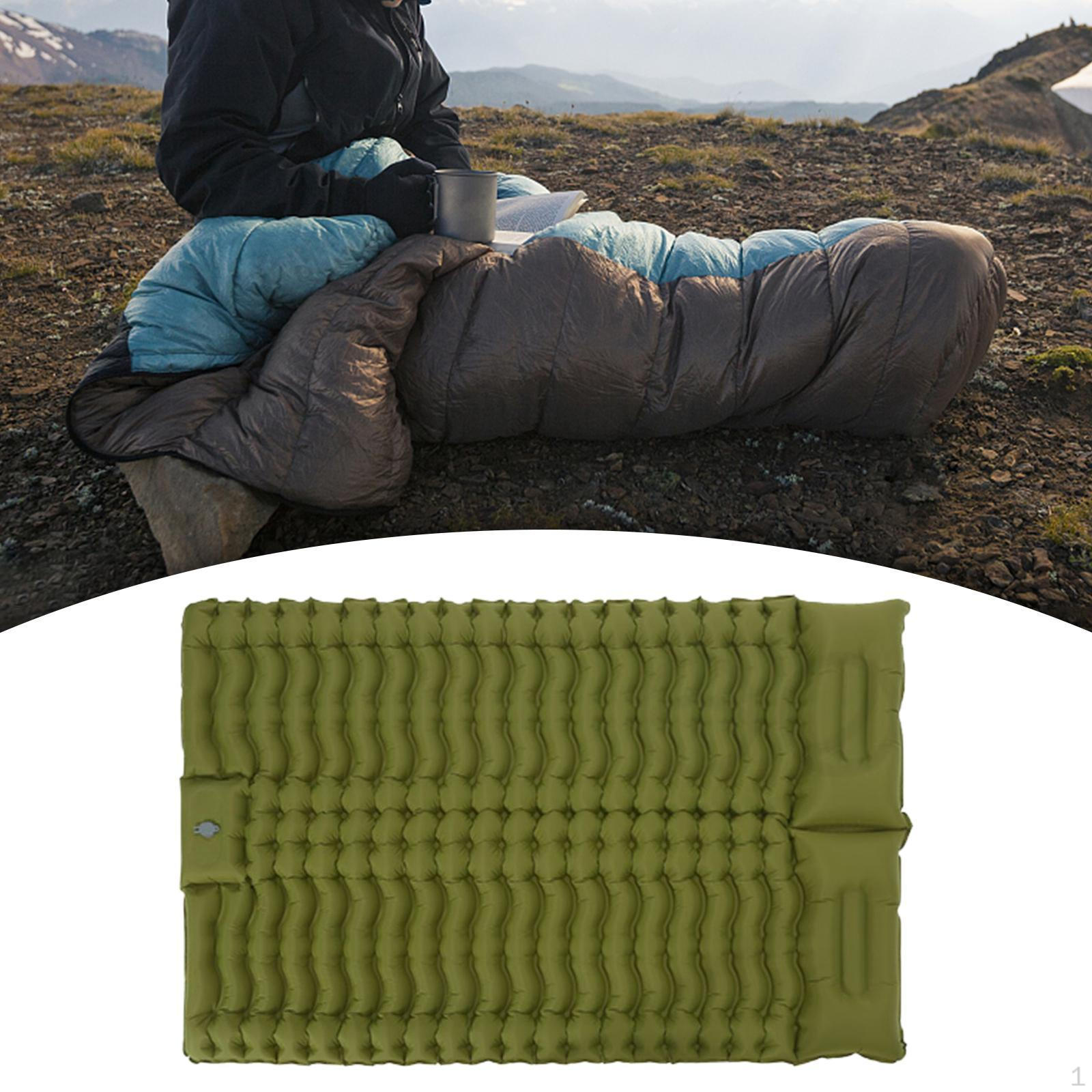 

Кемпинговый надувной матрас, спальный коврик, компактный надувной коврик зелёный