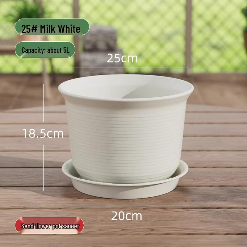 Dewodo Flower Pot Tray with Water Catcher Base