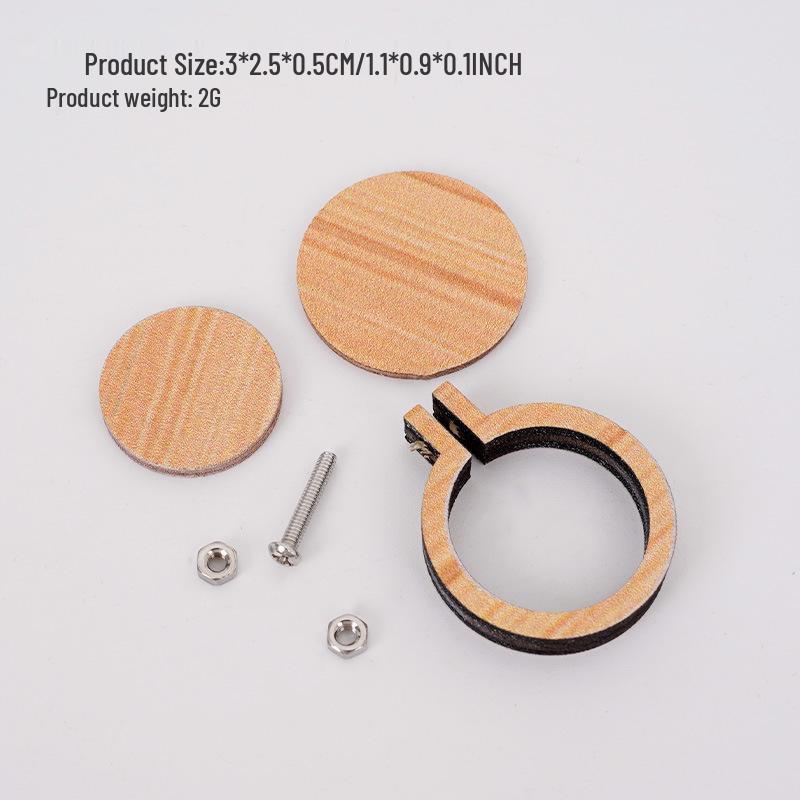 Wooden Mini Embroidery Hoop Frame for Jewelry & Cross Stitch