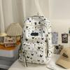 New schoolbag, Japanese INS high-look, fresh, sweet, cute star backpack, lightweight spring outing backpack for middle and high school students