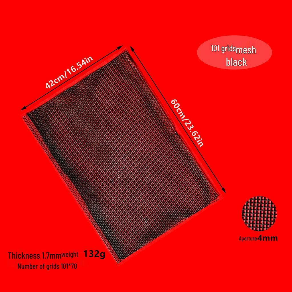 DIY Round Corner Plastic Mesh Sheet for Bag Accessories (2.5mm/4mm Holes)