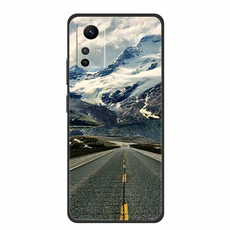 For Xiaomi Redmi Note 12S Case Cool Animals Soft Silicone TPU Phone Case for Redmi Note12S Luminous Butterfly Shockproof Fundas