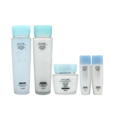 Excellent White 3 Set Brightening & Hydrating Skincare Kit (Toner + Emulsion + Cream)