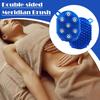 Double Sided Massage Glove 7 Bead Head Steel Ball Brush Ergonomic Design PP Material Full Body Scraping Shoulder Back Relief