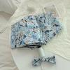 HANDUNYOU French Pastoral Oil Painting Floral Folding Umbrella