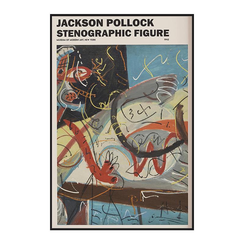 

Картини Джексона Поллока. Полотно. Абстрактний естетичний декор. Інтер’єрні картини. Вінтажні настінні плакати. Мистецтво. Прикраса для дому. Вітальня. 21x30cm No Framed